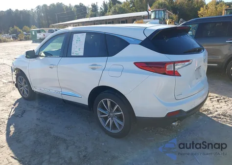 2020 Acura Rdx Technology Package из США, поврежденный, VIN 5J8TC1H50LL004290